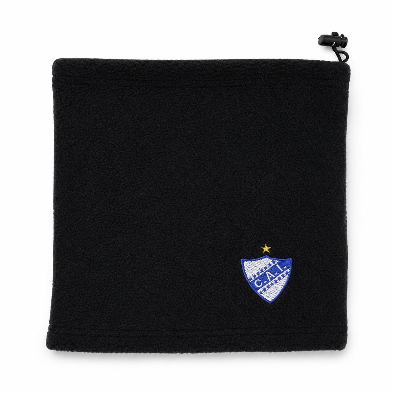 Cuello polar con escudo bordado
